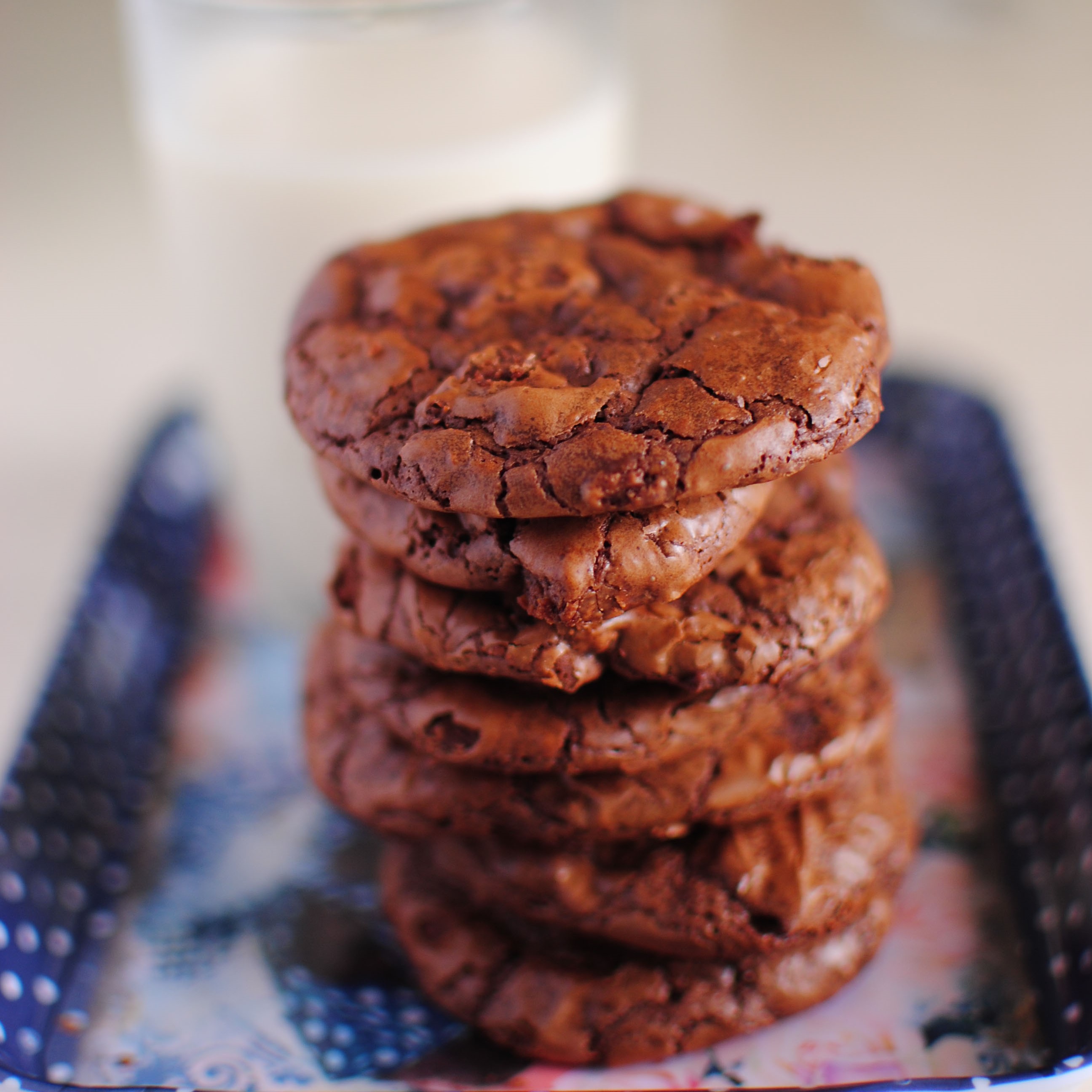 Chewy Chocolate Brownie Cookies