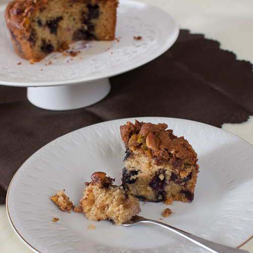 The Home Bakers #3: Blueberry Streusel Coffee Cake