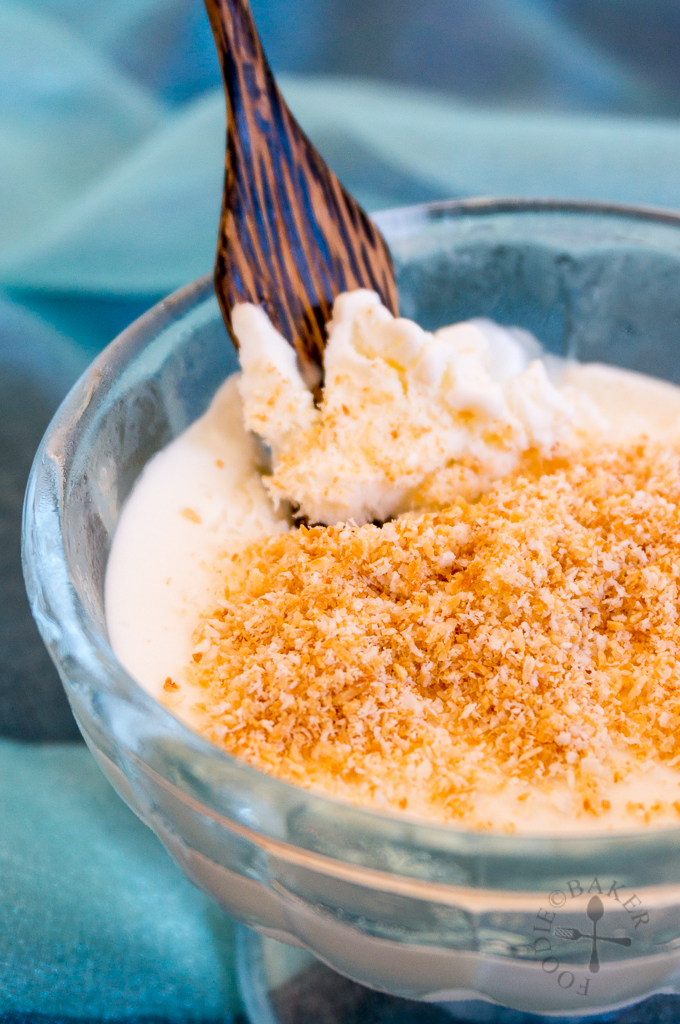 3-Ingredient No-Churn Coconut Ice Cream