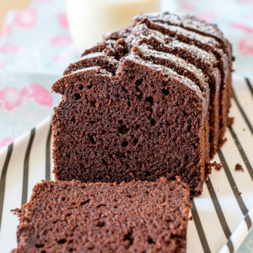 No-Mixer Okara Chocolate Cake [Eggless & Dairy-Free]