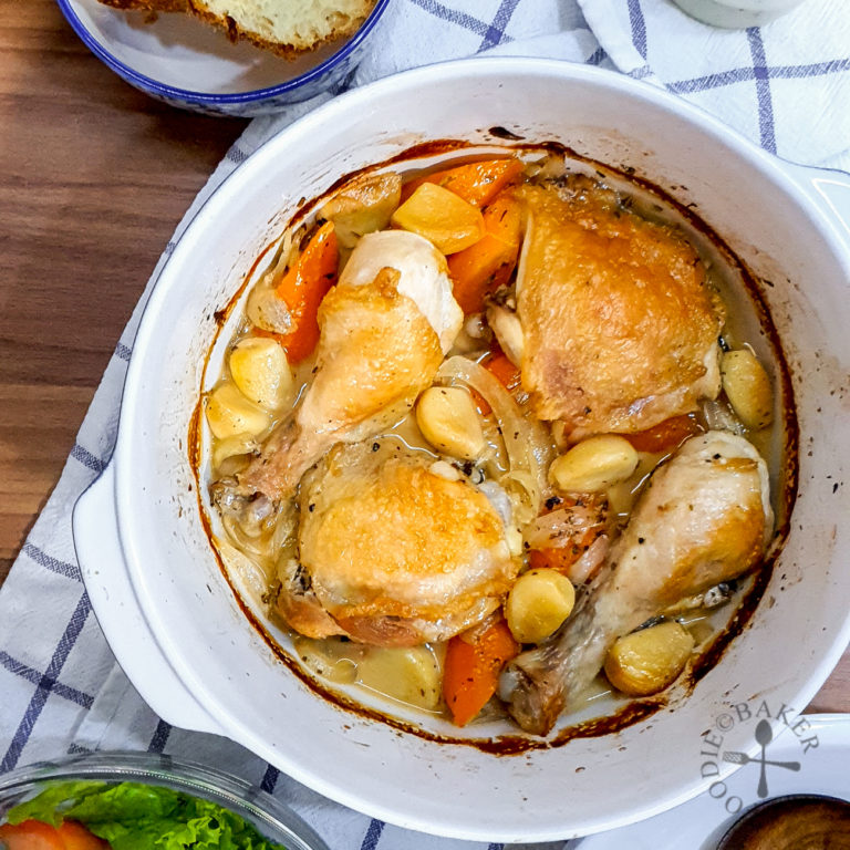 Chicken With Forty Cloves Of Garlic [For Two People]