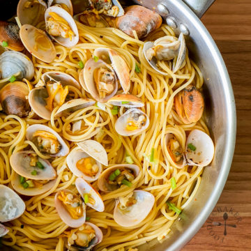 White Wine Clam Pasta